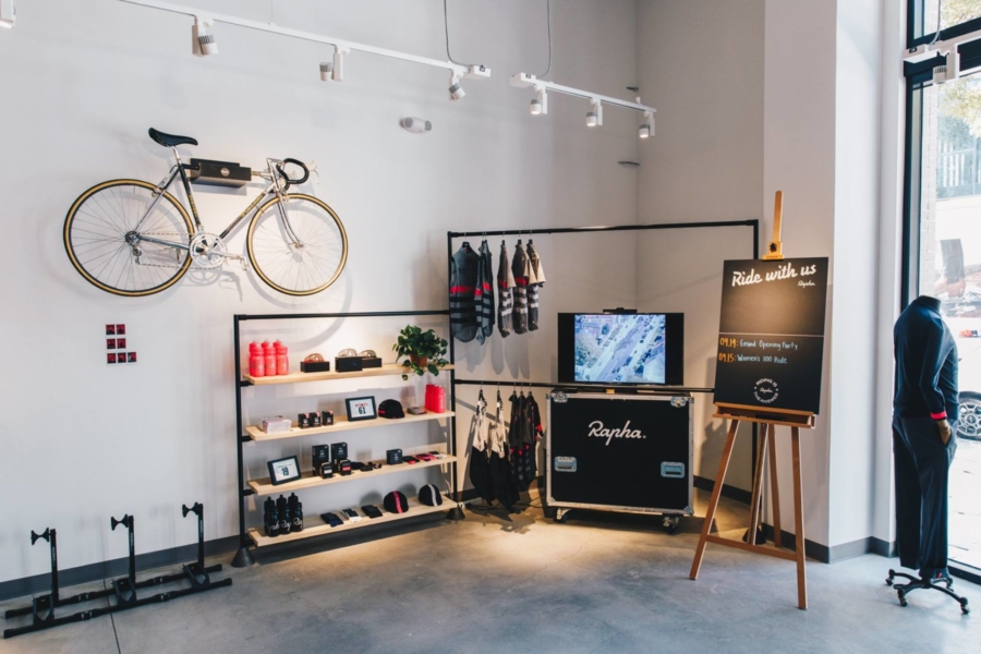 rapha bike shop